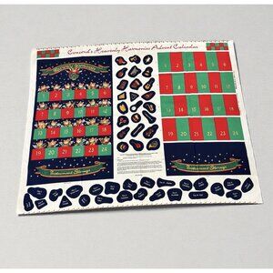 Concord's Advent Calendar Heavenly Harmonies Sewing Craft Cats Music Fabric